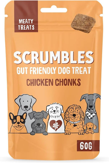 Scrumbles Meaty Treats for Dogs Chicken Chonks