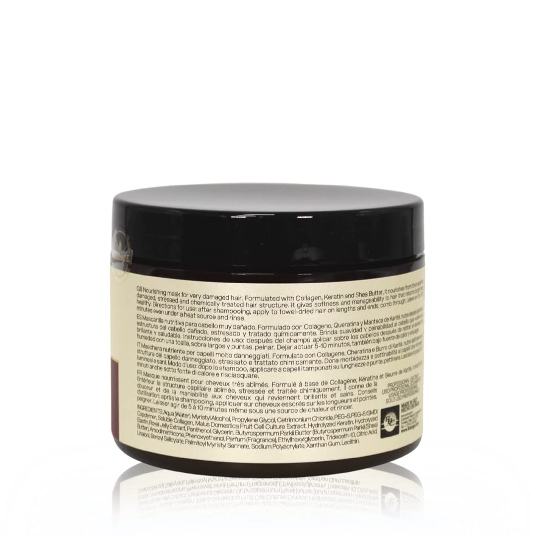 Emergency Reconstruction Mask For Very Damaged Hair - Nourishing Hair Treatment, 500Ml / 16.9 Oz