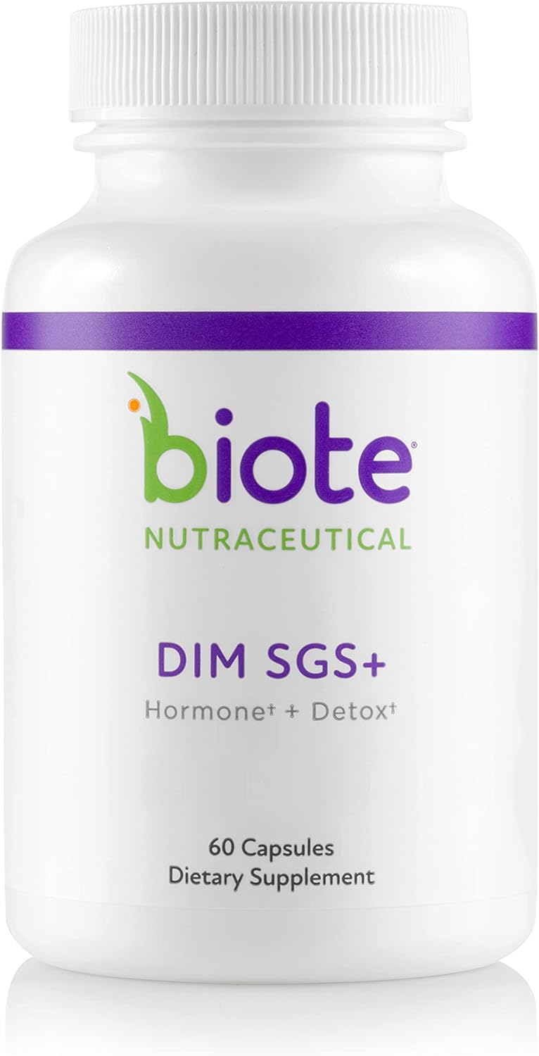 Biote Nutraceuticals - DIM SGS + - Hormone + Detox (60 Capsules)