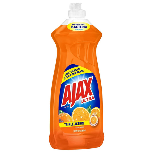 Ajax - CPC 44678CT Triple Action Dish Liquid-Orange, 28 oz