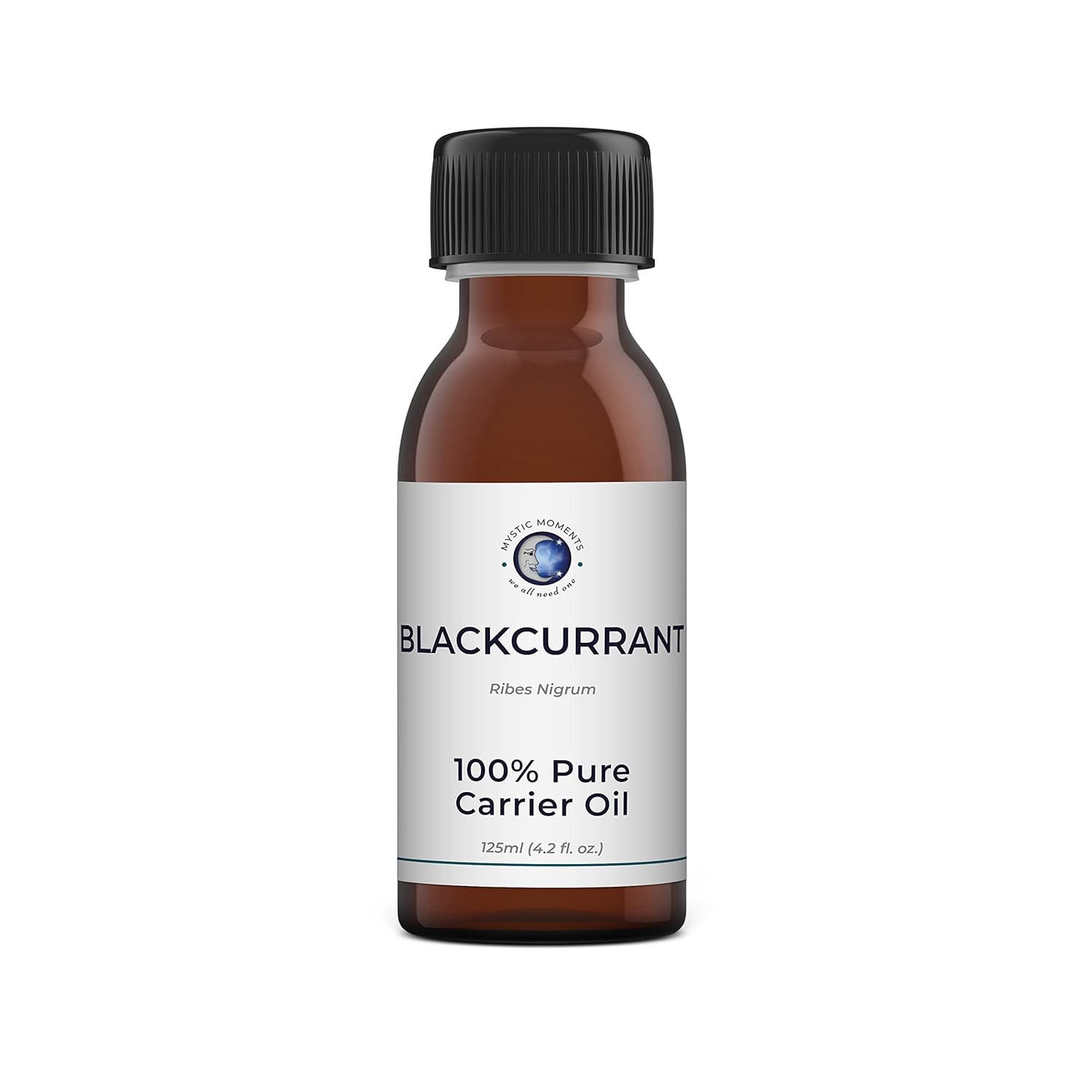 Mystic Moments | Blackcurrant Seed Carrier Oil - 250ml - Pure & Natural Oil Perfect for Hair, Face, Nails, Aromatherapy, Massage and Oil Dilution Vegan GMO Free
