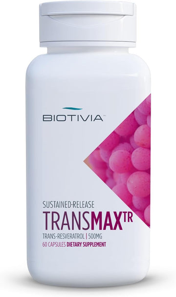 Transmax Time Release. 500Mg Of Trans-Resveratrol + Polydatin For More Bio-Availability. High Potency. 100% Vegetarian. Premium Resveratrol Product. Physician'S Choice. 60 Tablets