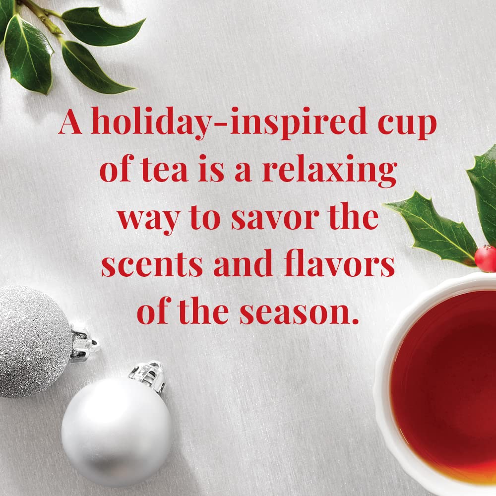 The Republic Of Tea – Comfort And Joy Tea, Holiday Spice Blend, 250 Tea Bags, Naturally Caffeinated