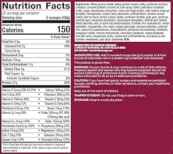 Bariatric Advantage High Protein Meal Replacement Drink Mix, Protein Powder Whey Isolate for Gastric Bypass and Sleeve Gastrectomy Patients, 27g Protein, Lactose Free - Creme Flavor, 28 Servings : Grocery & Gourmet Food