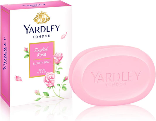 Yardley English Rose Soap Set Trio (3 X 100 G)