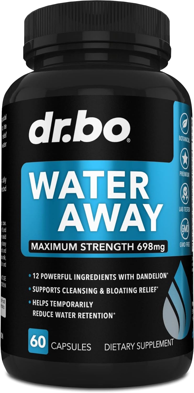 Water Pills Diuretics for Water Retention - Natural Water Away Pills Herbal Diuretic Supplements for Stomach Bloating & Leg Swelling Relief - Reduce Fluid Pill Bloat for Swollen Legs & Feet Supplement