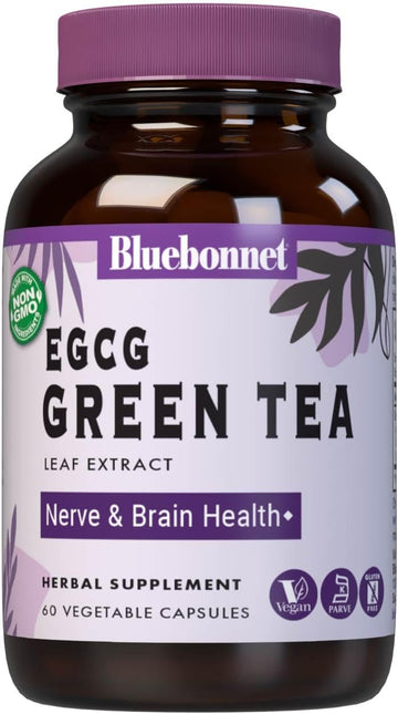 Bluebonnet Egcg Green Tea Leaf Extract Supplement, 60 Count
