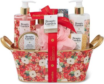 Idcinstitute Scented Flowers Gift Set Cosmetics 7 Pieces - Face - Beauty Gift Set