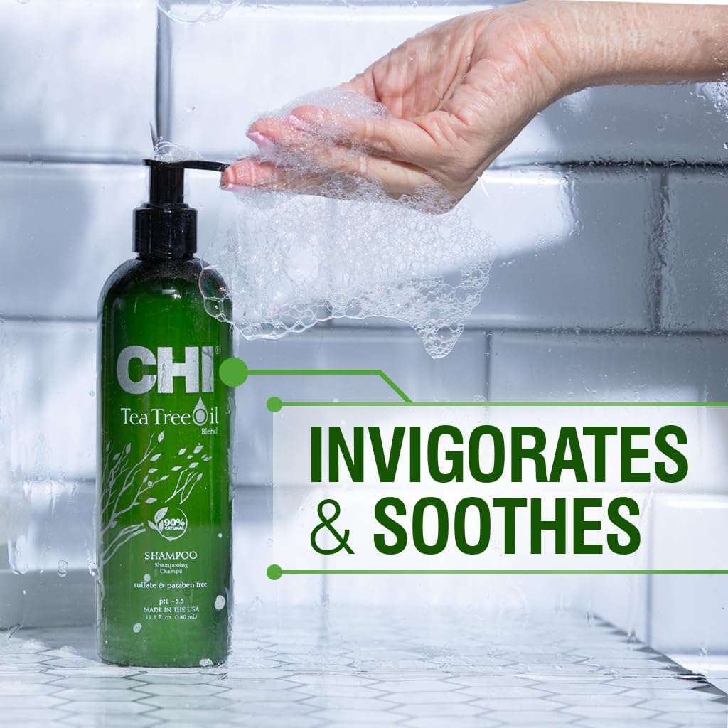 CHI Tea Tree Oil Shampoo, 340 ml : Amazon.co.uk: Beauty
