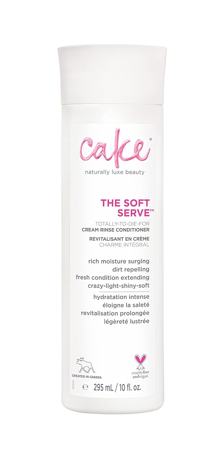 Cake Beauty The Soft Serve Cream Rinse Conditioner, 10 Ounces