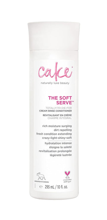 Cake Beauty The Soft Serve Cream Rinse Conditioner, 10 Ounces