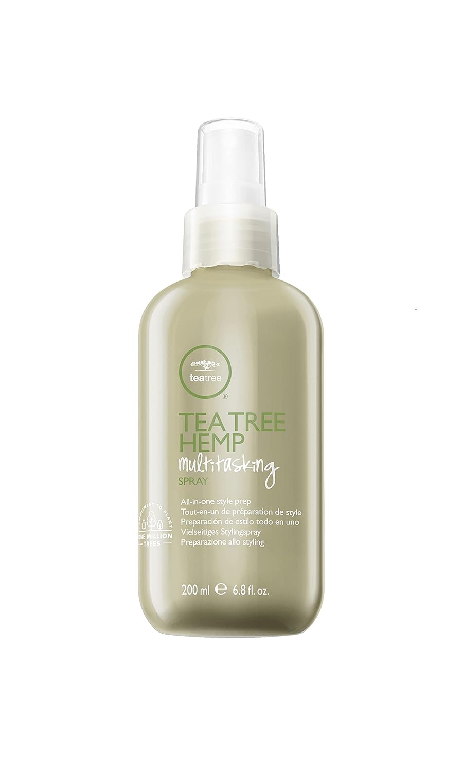 Tea Tree Hemp Multitasking Spray, All-in-1 Style Prep, For All Hair Types, 6.8 fl. oz