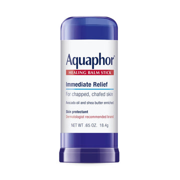 Aquaphor Healing Balm Stick, Skin Protectant With Avocado Oil And Shea Butter, 0.65 Oz Stick