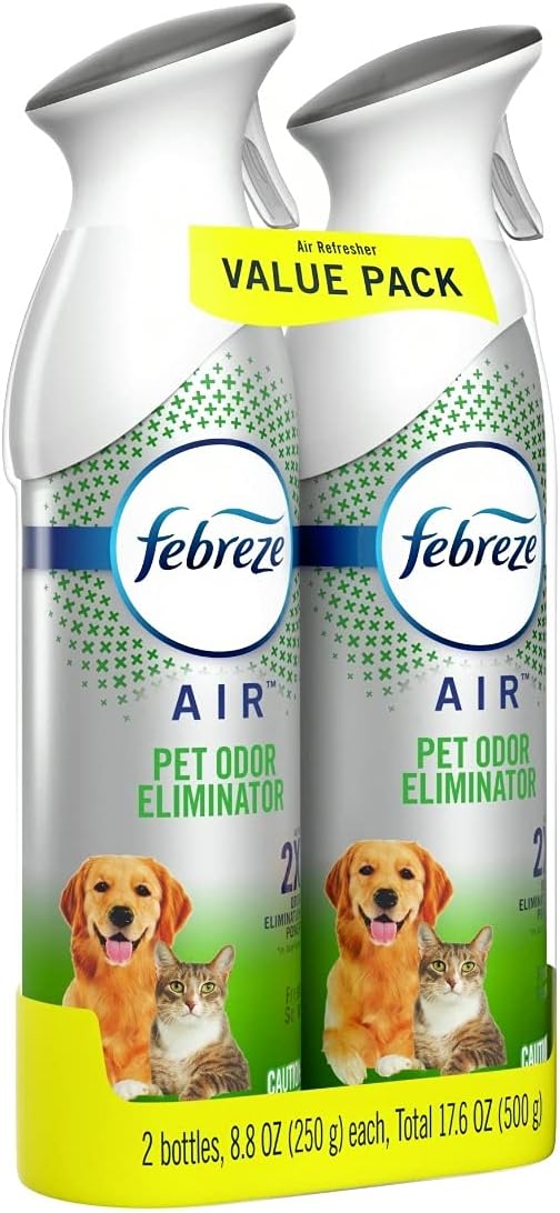Febreze Pet Odor Eliminating Spray, 8.8 fl. oz., Pack of 2