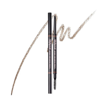 Lilybyred Skinny Mes Brow Pencil – Ultra-Slim 1.5Mm Precision Tip, Long-Lasting, Natural Brows (03_Dark Brown, 1Pc)