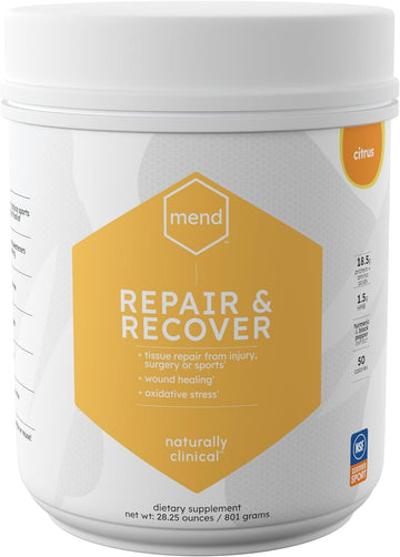 MEND Repair & Recover Citrus Protein Powder - Support Healing for Bone
