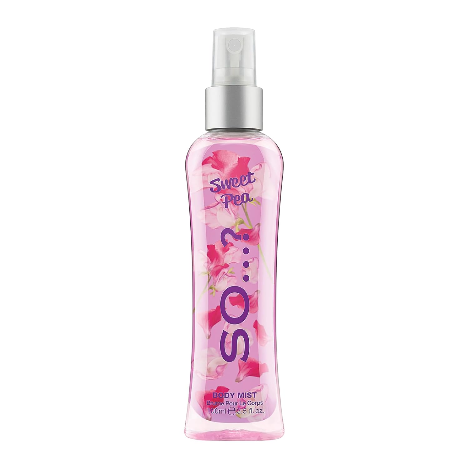 So… Sweet Pea Body Mist - Floral Perfume For Women With Bergamot, Sweet Pea, Peony Notes - Ideal Gifts For Women - Body Spray For Women - 3.5 Oz