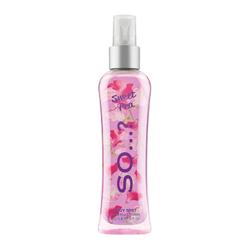 So… Sweet Pea Body Mist - Floral Perfume For Women With Bergamot, Sweet Pea, Peony Notes - Ideal Gifts For Women - Body Spray For Women - 3.5 Oz