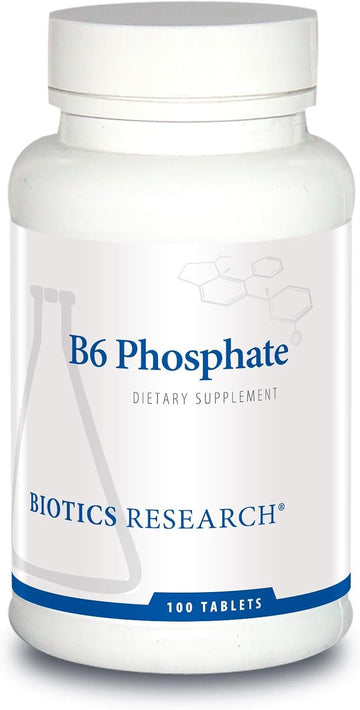 Biotics Research B6 Phosphate 100 Tablets