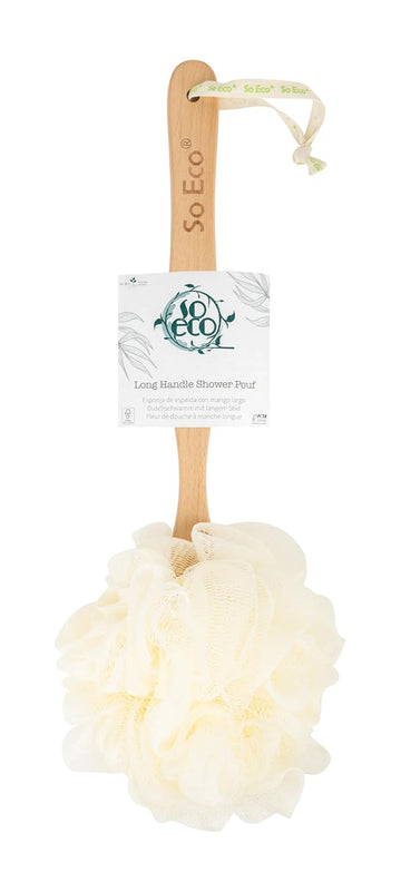 Long Handle Shower Pouf