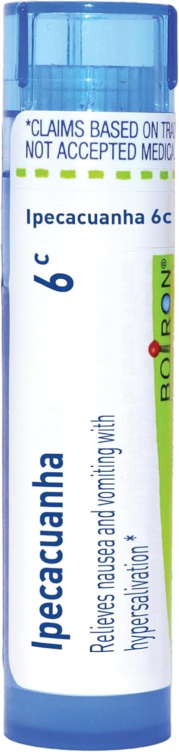 Boiron Ipecacuanha 6C Homeopathic Medicine For Nausea - 80 Pellets