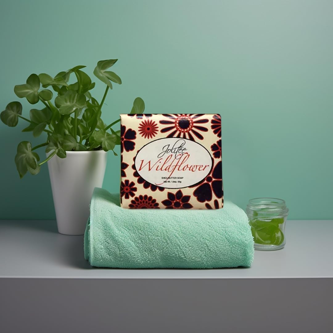Jolitee 12-Piece French Milled Botanical Soap Set - Luxurious Mini Soaps With Shea Butter & Essential Oils, Perfect For Gifts, Made In Usa (Wildflower Collection) : Beauty & Personal Care