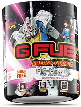 G Fuel MS-M31-0N Energy Powder, Sugar Free, Clean Caffeine Focus Suppl