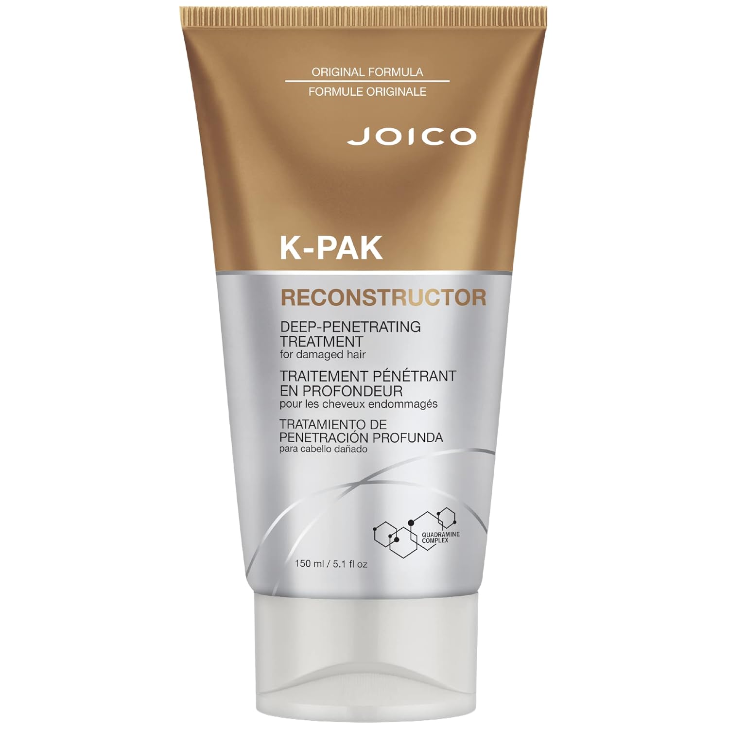 Joico K-Pak Reconstructor Deep-Penetrating Treatment | For Severely Damaged Hair | Repair & Strengthen Strands | Rebuild & Fortify Damaged Hair | Improve Elasticity | With Keratin & Arginine