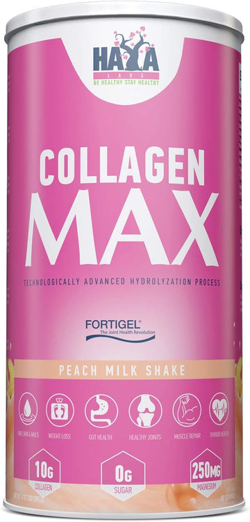 Haya Labs Collagen Max, Peach, 520 G