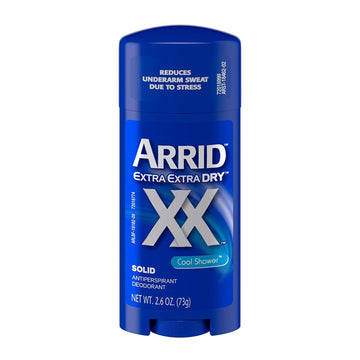 Arrid Deodorant 2.6 Ounce Solid Xx Cool Shower (76Ml) (6 Pack)