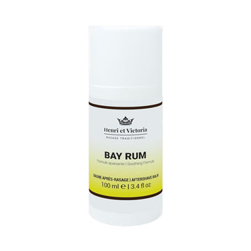 Aftershave Balm For Men | Bay Rum Scent | Canadian Made By Skilled Artisan | After Shave Balm Prevent And Cure Razor Burns | 100 Ml (3.4 Oz)