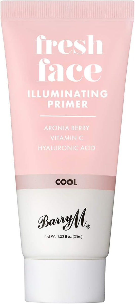 Barry M Cosmetics Fresh Face Makeup Primer Base, Cool Silver, 1 count : Amazon.co.uk: Beauty