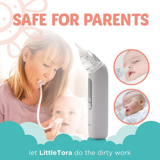 Baby Nasal Aspirator - Rechargeable Electric Nose Sucker Baby Nose Cleaner - Toddlers Booger Mucus Sucker - Baby Vac Nasal Aspirator - Infant Booger Suction Removal Device