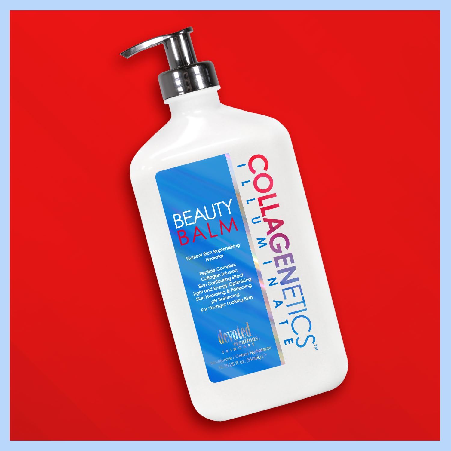 Devoted Creations Collagenetics Beauty Balm - Nutrient Rich Replenishing Post Light Hydrator : Beauty & Personal Care