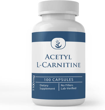 Pure Original Ingredients Acetyl L-Carnitine, (100 Capsules) Always Pure, No Additives Or Fillers, Lab Verified