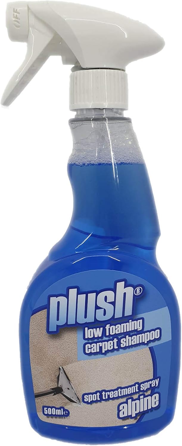 Carpet Shampoo Spot Treatment Spray Plush 500ml (Alpine) :Grocery