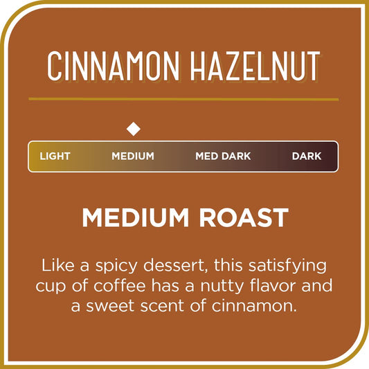 Don Francisco's Cinnamon Hazelnut Flavored Ground Coffee, 12 oz can