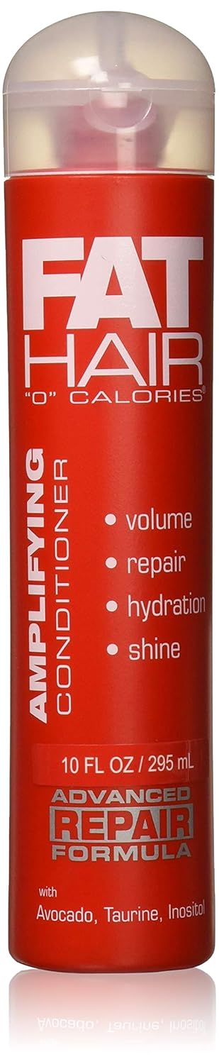 Fat Hair 0 Calories Advanced Repair Formula Amplifying Conditioner, 10 Ounce (Shomalvi3279)