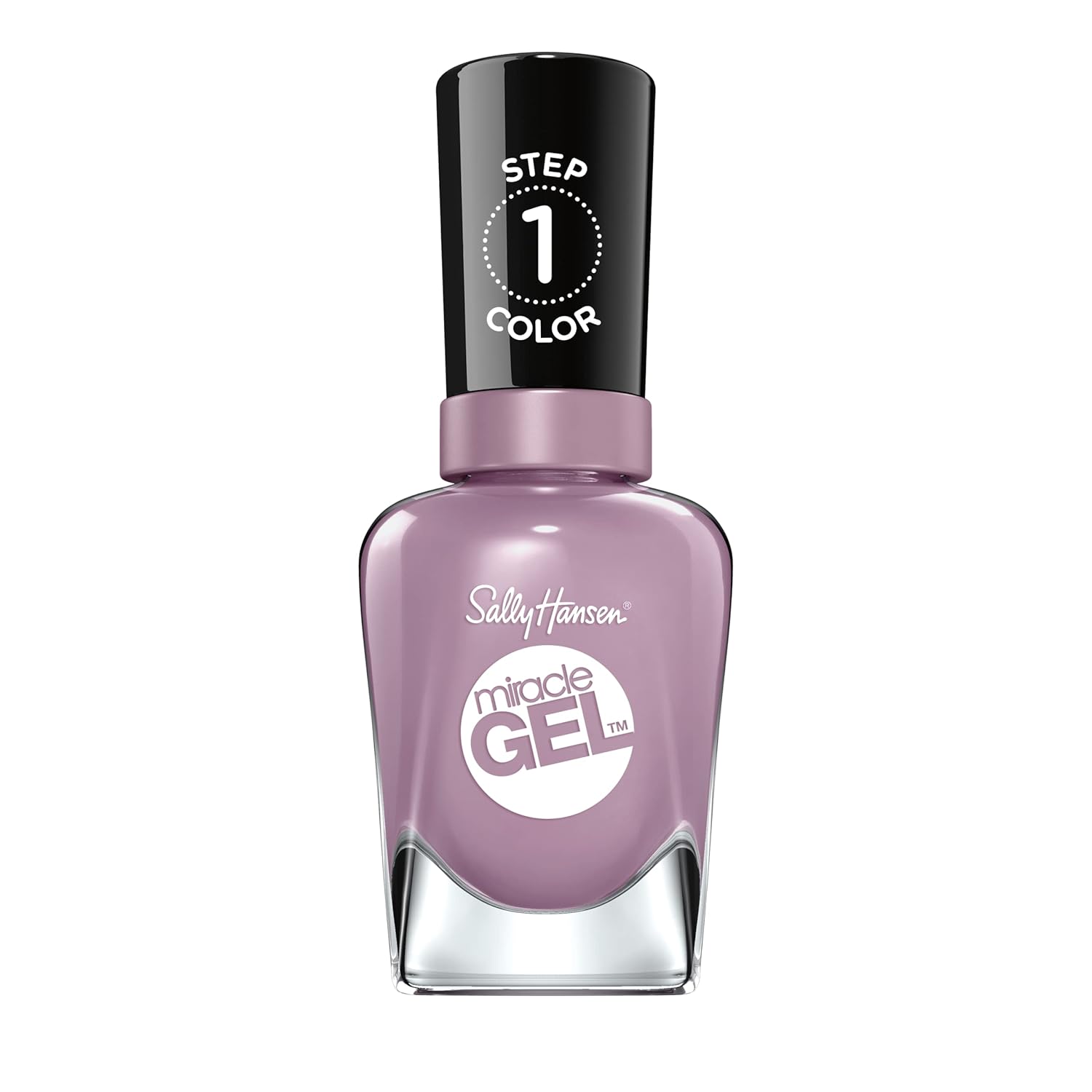 Sally Hansen Miracle Gel™, Street Flair, Long Lasting, Gel-Like Formula, No Uv Lamp Needed, Purple Nail Polish