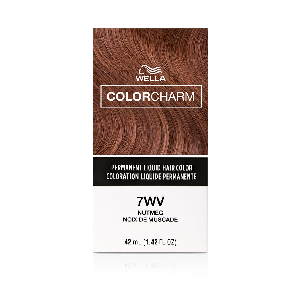 Wella Color Charm Permanent Liquid Hair Color For Gray Coverage, Warm