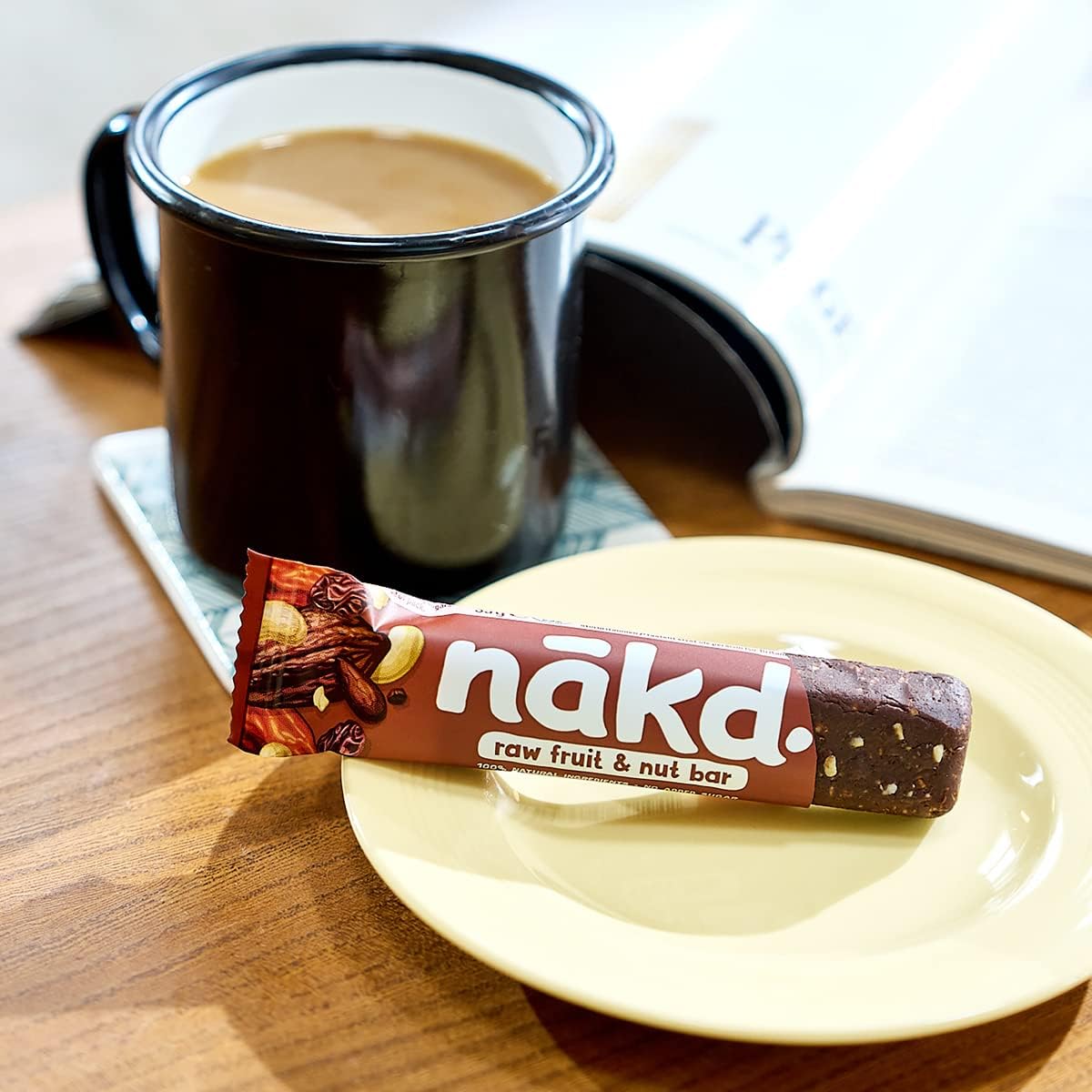 Nakd Cocoa Orange Natural Fruit & Nut Bars - Vegan - Healthy Snack - Gluten Free - 35g x 18 bars : Amazon.co.uk: Grocery