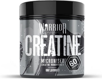 Warrior Creatine Monohydrate Powder 500G – 100 X 5G Servings – Proven To Support Physical Performance & Recovery (Not Tablets Or Gummies) – Nutrition Supplement Post/Pre Workout (Blazin Berry)