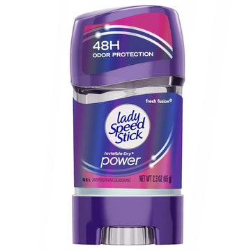Lady Speed Stick 48Hr Antiperspirant Deodorant Gel Fresh Fusion 2.30 Oz