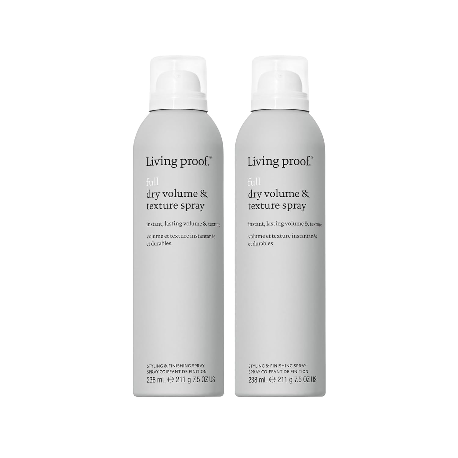 Living proof Full Dry Volume & Texture Spray, 7.5 fl oz, 2-Pack : Beauty & Personal Care