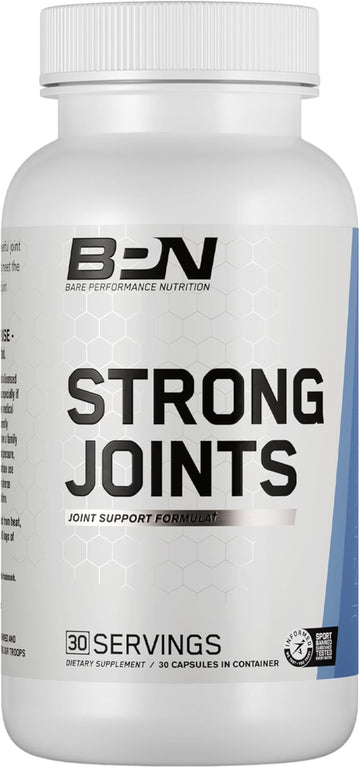 Bare Performance Nutrition, Bpn Strong Joints, Joint Support Capsules, Uc-Ll®, Joint Comfort, Mobility And Flexibility