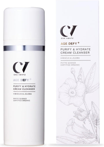 Green People Purify & Hydrate Cream Cleanser - Suitable For Mature Skin - Paraben Free - Cruelty Free, 150Ml
