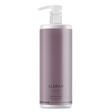 ALURAM Coconut Water Based Daily Shampoo for Men and Women - Clean Beauty - Sulfate & Paraben Free