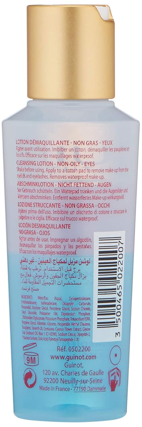 Guinot Express Eye Make-Up Remover, 3.3 Fl Oz