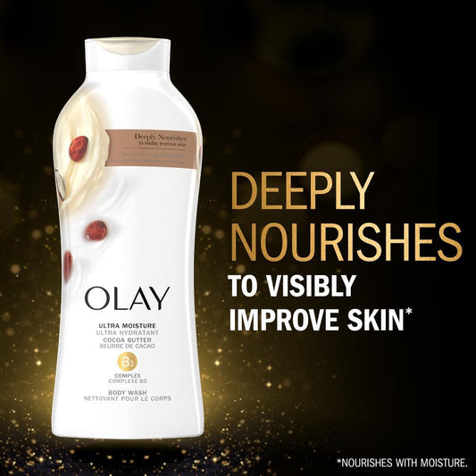 Olay Ultra Moisture With Cocoa Butter (Pack Of 4)