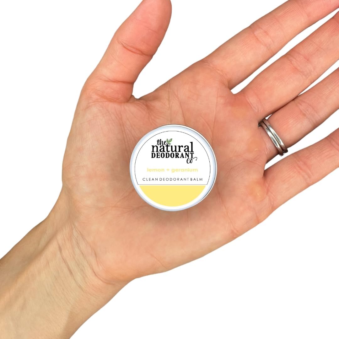 The Natural Deodorant Co. Mini/Sample Size 10G, Citrus Crush Teen Deo Balm, Lasts 10 Days, All Day Protection